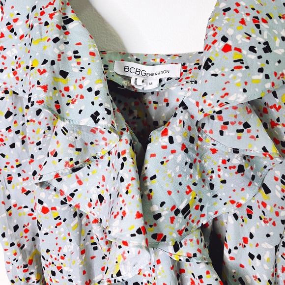 BCBGeneration Ruffled Dress Size M - Picture 13 of 15